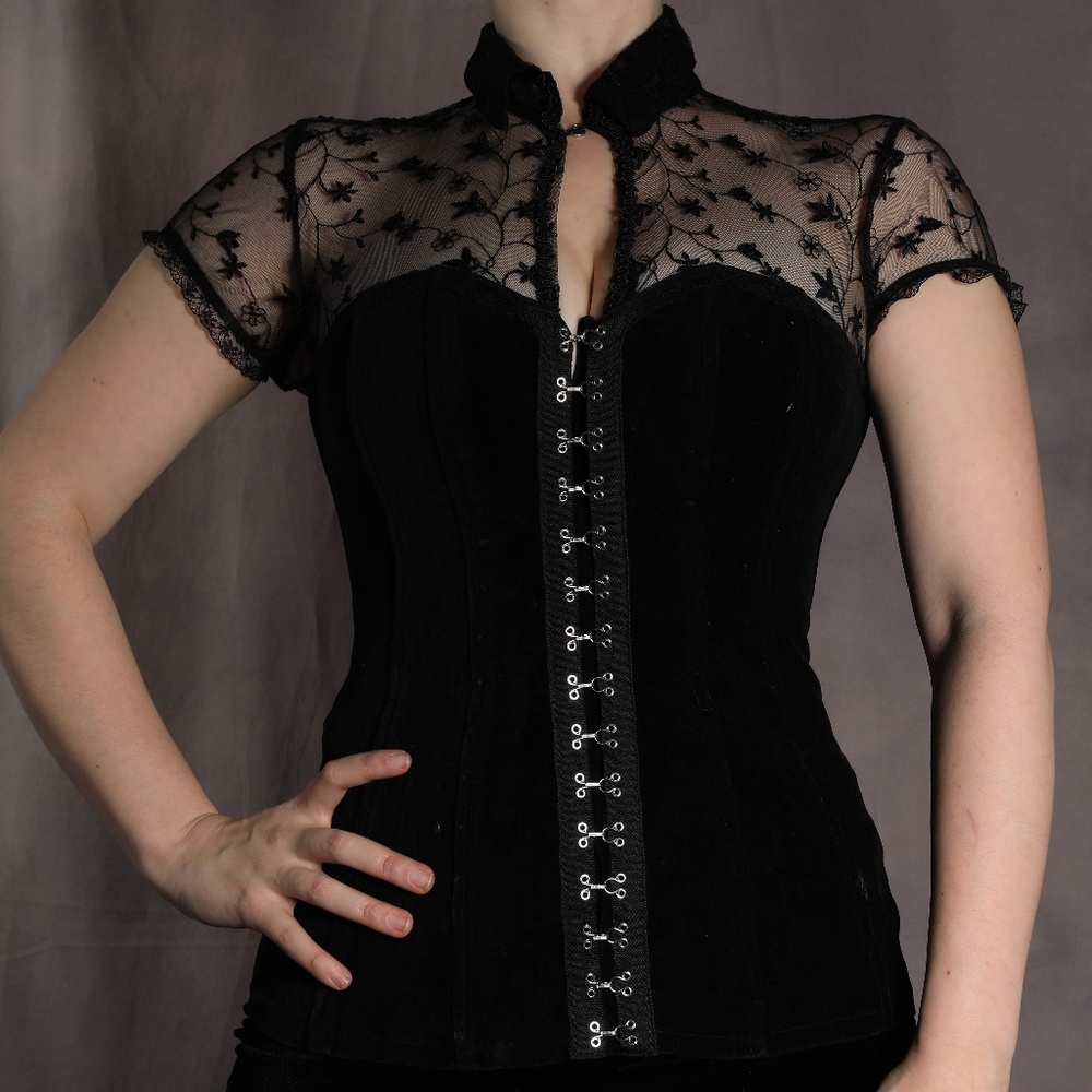 Velvet & Lace Tripp Corset